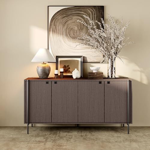 24"x393" Brown Fabric Peel and Stick Linen Textured Wallpaper - color: Dark Brown