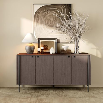 24"x393" Brown Fabric Peel and Stick Linen Textured Wallpaper - color: Dark Brown