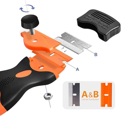 UCEC 2-in-1 Multi-Surface Scraper Tool Kit
