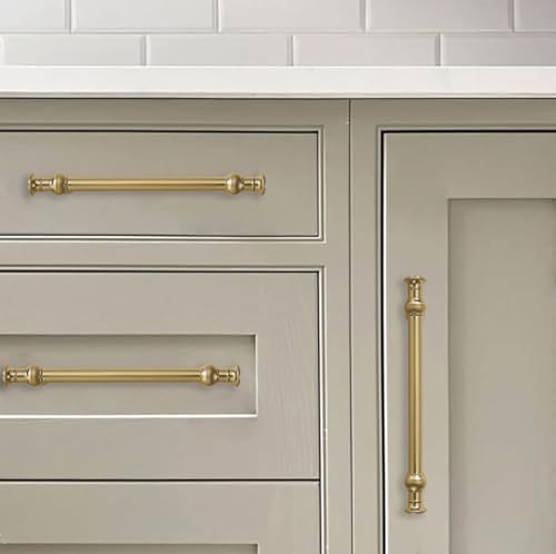 2 Pack 3-1/2 Inch Hole Center Champagne Bronze Cabinet Pulls-Heavy Duty Solid Cabinet Handles Suitable for Cabinets, Dressers, Kitchens and Bathroom cabinets - color: Champagne Bronze, size: 3-1/2 Inch hole center, style: 2-Pack