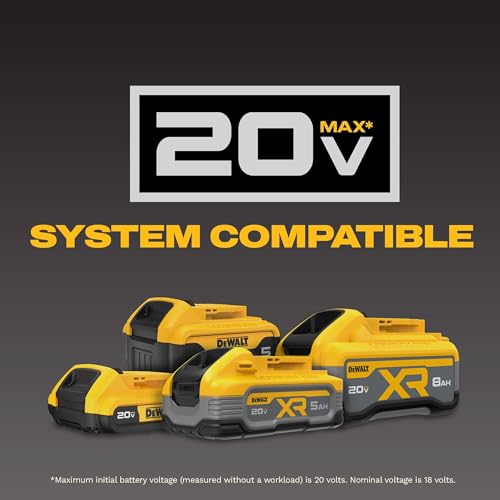 DEWALT 20V MAX Cordless Drill Driver Set, Electric Drill, Brushless 1/2 In 2 Speed, 2.0 Ah Battery and Charger Included, LED Light (DCD777D1)
