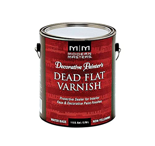 1 gal Modern Masters DP609 Clear Decorative Painter’s Acrylic Dead Flat Varnish - size: Gallon