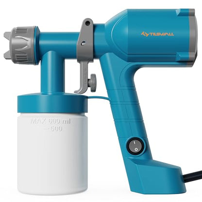 Tilswall Paint Sprayer Dreamer400 Ultra-Light Spray Gun for Painting Blue - color: Dark Blue