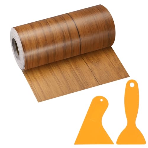 PATIKIL Wood Grain Repair Tape 5"x33" for Furniture Ash-Tone Grain - color: Ash-Tone Grain, size: 5"x33'
