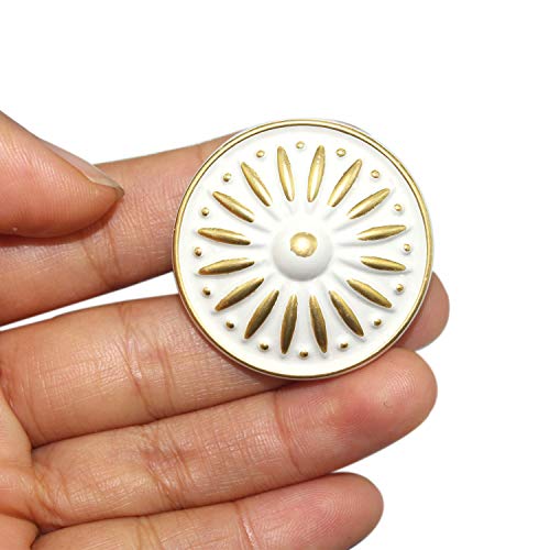Cabinet Knob, 10Pcs 35mm Single Hole Ceramic knob Dresser Cupboard Cabinet Drawer Knobs Wardrobe Door Pull Handle for Home Office