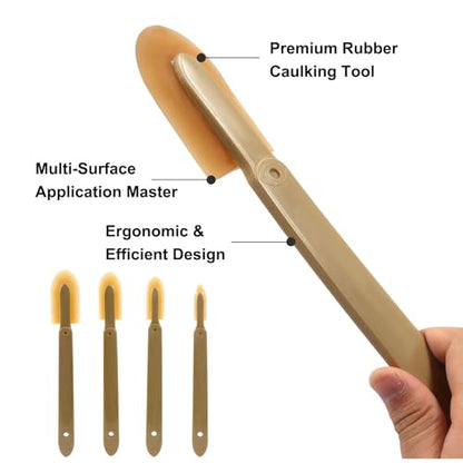 8 Pcs Rubber Caulking Tool Set