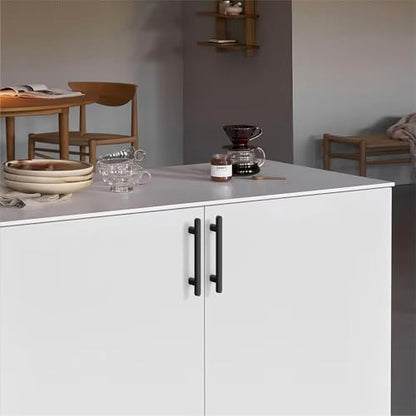 10 Pack 3 Inch(76mm) Kitchen Cabinet Handles Matte Black Cabinet Pulls Kitchen Cabinet Hardware Drawer Pulls for Cupboard Wardrobe - color: Matte Black, size: 3"/76MM Hole Center