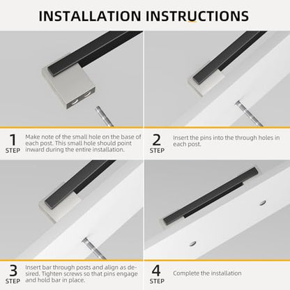 Rergy 20 Pack 4 Or 5 Inch Hole Spacing Black and Nickel Cabinet Pulls - color: Black and Brushed Nickel, size: Hole Center: 4in(102mm) and 5in(128mm)