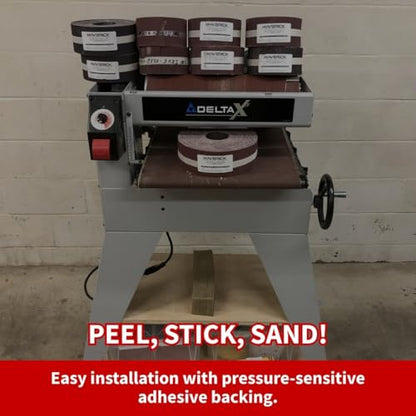 Drum Sander Sandpaper Roll 3" X 25 Yards Premium Aluminum Oxide Cloth Backed (120 Grit)