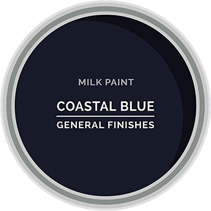 General Finishes Water Based Milk Paint, 1 Quart, Coastal Blue - color: Coastal Blue, size: 32 Fl Oz (Pack of 1)