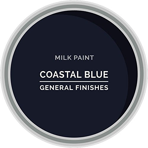 General Finishes Water Based Milk Paint, 1 Quart, Coastal Blue - color: Coastal Blue, size: 32 Fl Oz (Pack of 1)