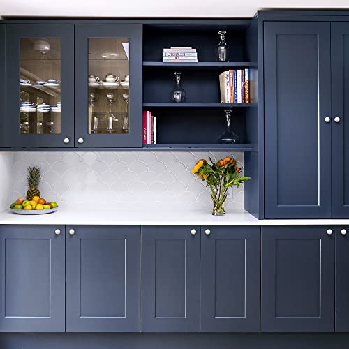 Ravinte Brushed Nickel Drawer Pulls, 1-1/4 Inch Cabinet Knobs,25 Pack - color: Brushed Nickel