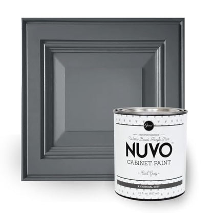 Nuvo Cabinet Paint, Earl Grey (Quart) - color: Earl Grey, style: Quart