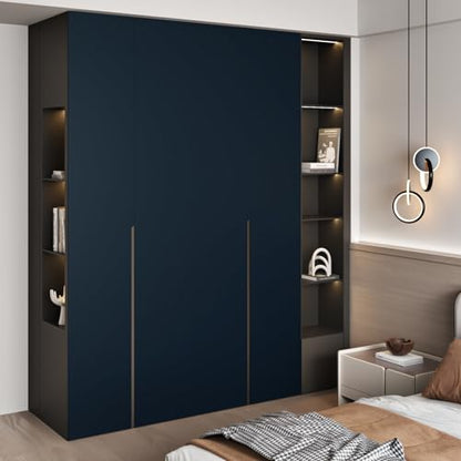 WESTICK Matte Blue Wallpaper Peel and Stick Modern Navy Wallpaper for Walls - color: 2. Navy Blue, size: 15.8" x 78"