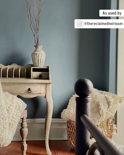 Annie Sloan Wall Paint (Cambrian Blue, 4 Fl Oz Tester) - color: Cambrian Blue, size: 4 Fl Oz (Pack of 1)