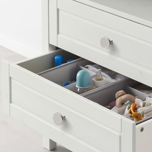 Amerdeco 10 Pack Brushed Satin Nickel Cabinet Knobs Single Hole Cabinet Pulls - color: Brushed Satin Nickel, size: Knobs