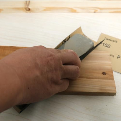 30Pcs 9 x 3.6 Inchs 150 Grit Wet and Dry Handmade Universal Sanding Sheets, Suitable for Woodworking Furniture/Automobiles/Metal/Lacquer Polishing Sandpaper - style: 150 Grit