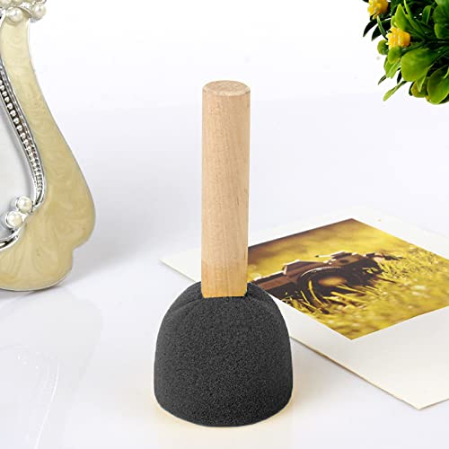 WAFJAMF 20 Pcs Round Sponges Brush Set 4 Sizes DIY Painting Tools - color: White