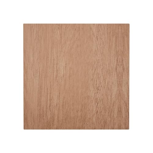2 1/2" W x 2 1/2" H x 7/8" P Americraft Solid Hardwood Stain Grade Bullseye Rosette with Squared Edge, Sapele - color: Sapele Mahogany, size: 2.5-in. W x 2.5-in. H