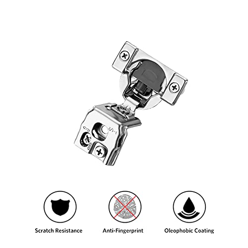Ravinte 1-1/2 Inch Overlay Soft Close Hinge Kitchen Cabinet Hinges 2 Pack - size: 1-1/2 inch Overlay