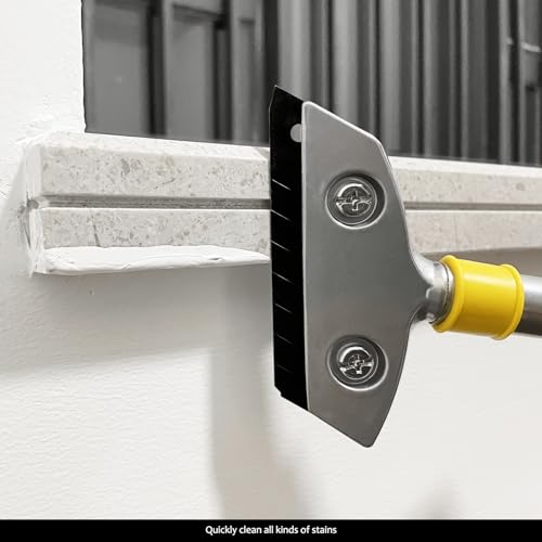 EHDIS Razor Blade Scraper,4 Inch Razor Blade Scraper Tool Tile Paint Scraper Floor Wall Paper Removal Smoothing Scraper for Wood,Window Glass Wallpaper Remover,Painting Stripping, Adhesive Removal