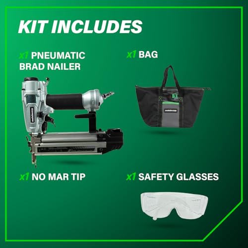 Metabo HPT Brad Nailer, Pneumatic, 18 Gauge, NT50A5