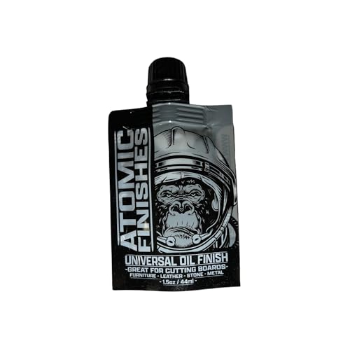 Atomic Finishes Classic Oil Finish – 1.5 oz | Premium Food-Safe Wood Oil - size: 1.5 Ounce