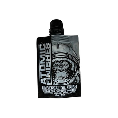 Atomic Finishes Classic Oil Finish – 1.5 oz | Premium Food-Safe Wood Oil - size: 1.5 Ounce