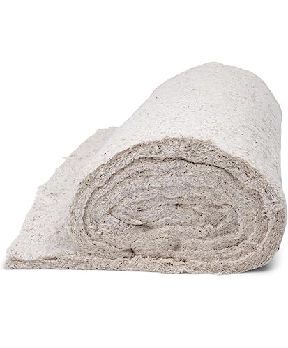 AK TRADING CO. 27 inch Premium Cotton Upholstery Batting for Quilts & Upholstery Projects - Consistent, Clean, and Easy to Layer - 1 Yard - size: 1 Yard