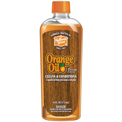 Holloway House Orange Oil Cleaner 16oz, Cleans & Conditions - size: 16 Fl Oz (Pack of 1)