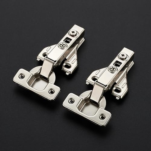 105 Degree Concealed Kitchen Cabinet Hinges,Full Overlay,4 Packs(2 Pairs)