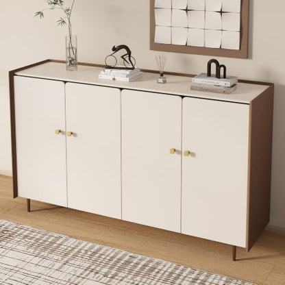 Haliwu 20 Pack Brushed Gold Cabinet Knobs Kitchen Drawer Knobs, Solid Pulls - color: Brushed Gold & Square