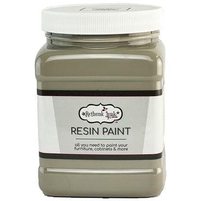 Rethunk Junk Resin Paint - 32floz (Driftwood) - color: Driftwood