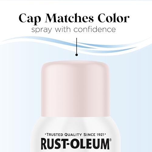 Rust-Oleum Low Odor Premium Spray Paint, Matte Dusty Rose - color: Dusty Rose, size: 11 Ounce (Pack of 1)