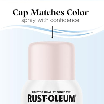 Rust-Oleum Low Odor Premium Spray Paint, Matte Dusty Rose - color: Dusty Rose, size: 11 Ounce (Pack of 1)