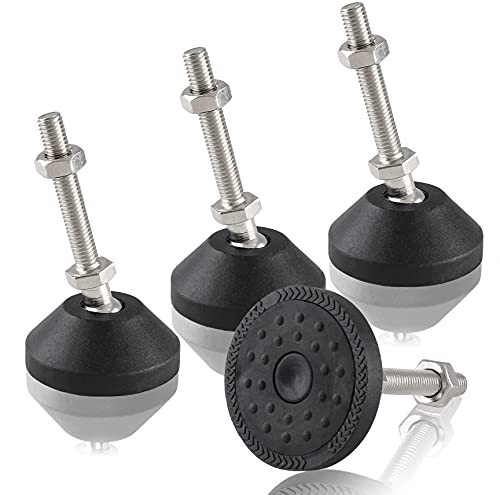 Jiozermi Adjustable Leveling Feet, M8 Thread, 1.9" Thread Length
