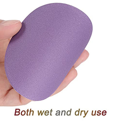 uxcell 20Pcs 3-Inch Purple Sanding Discs 320 Grits Hook and Loop Professional Aluminum Oxide Sand Paper Wet Dry Polish for Wood Metal Paint Finishing - style: 320 Grit