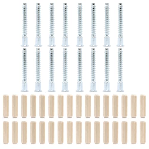 ReplacementScrews Hardware Kit Compatible with IKEA TROFAST 203.086.97 - size: 48 Pcs Kit for IKEA 203.086.97
