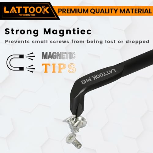 2PCS Z-Type Right Angle Offset Screwdriver Set(PH1-PH2, PH2-SL6) - style: Z-TYPE