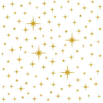 120 Pcs Glitter Gold Star Wall Decals - style: Glitter Gold Star