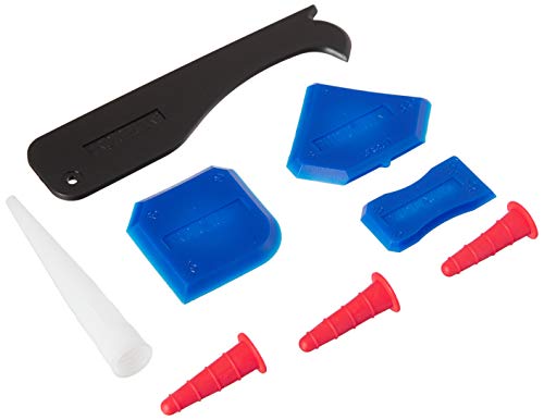 DAP 7079809125 Procaulk 8 Piece Tool Kit Raw Building Material, Blue