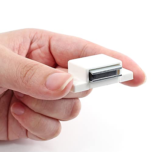BokWin 6 PCS Magnetic Door Catch, White, 15lb