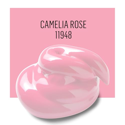 FolkArt Enamel Acrylic Craft Paint, Camelia Rose 2 fl oz Premium Matte Finish Paint, Perfect For Easy To Apply DIY Arts And Crafts, 11948 - color: Camelia Rose, size: 2 Fl Oz (Pack of 1)