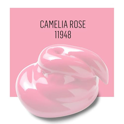 FolkArt Enamel Acrylic Craft Paint, Camelia Rose 2 fl oz Premium Matte Finish Paint, Perfect For Easy To Apply DIY Arts And Crafts, 11948 - color: Camelia Rose, size: 2 Fl Oz (Pack of 1)