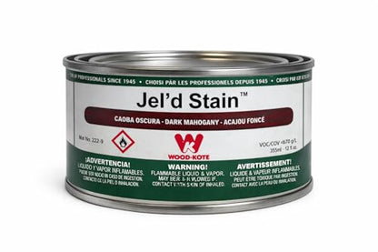 222-9 12OZ DK MAHGNY JEL STAIN 222-9 - color: Dark Mahogany