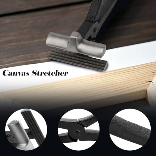 Rongon Canvas Stretcher, Metal Canvas Plier for Art Oil Framing Tool
