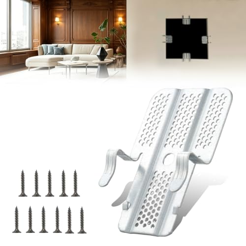 Drywall Repair Clips 12 Pack , Drywall Fastener Clip Kit, Stainless Steel