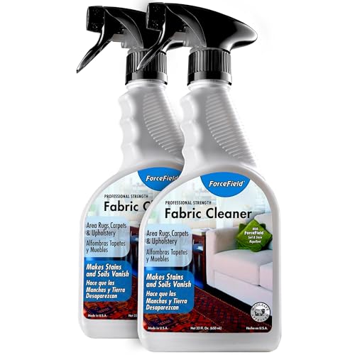 ForceField - Fabric Cleaner - Remove, Protect, and Deep Clean - 22oz (2 Pack (22oz)) - size: 22 Fl Oz (Pack of 2)