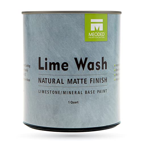 Meoded Paint & Plaster | Lime Wash | Lime Paint | Natural Matte Finish | Interior & Exterior