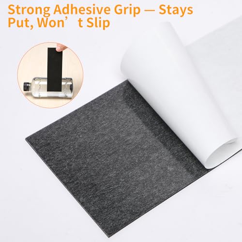 CHUNZEXI Non-Slip Rubber Furniture Pads, 6 Pack 5 x 4 Inch Rectangular - size: 5x4 inch 6 Rectangular